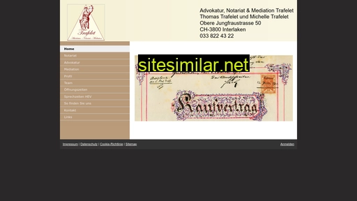 trafelet-law.ch alternative sites