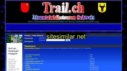 trail.ch alternative sites