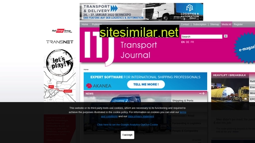 Transportjournal similar sites