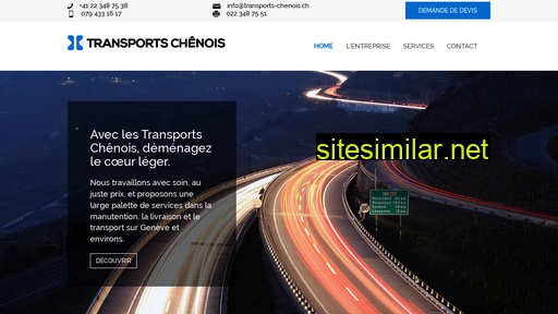 transports-chenois.ch alternative sites
