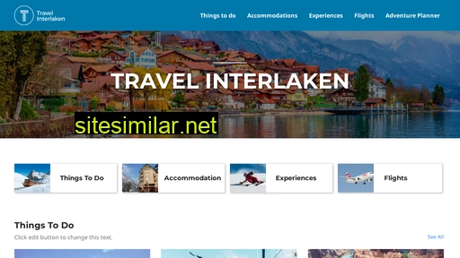 travelinterlaken.ch alternative sites