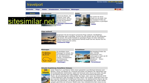 travelport.ch alternative sites