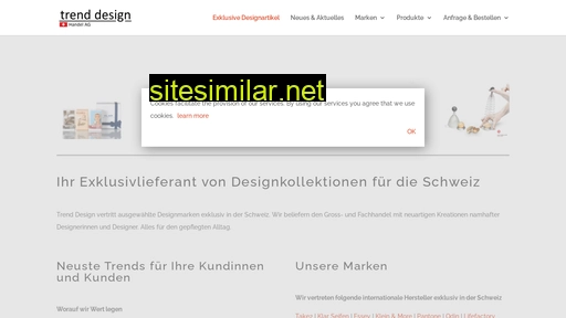 trenddesignhandel.ch alternative sites