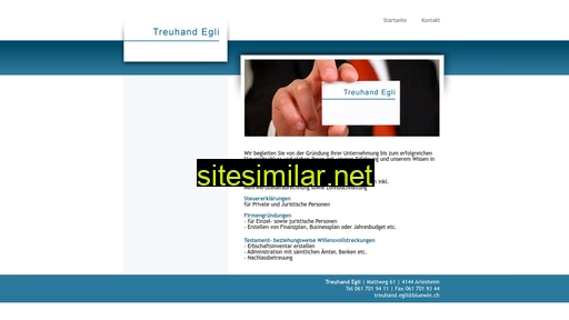 treuhand-egli.ch alternative sites