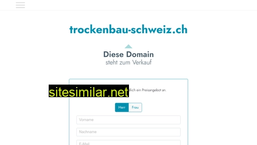 trockenbau-schweiz.ch alternative sites