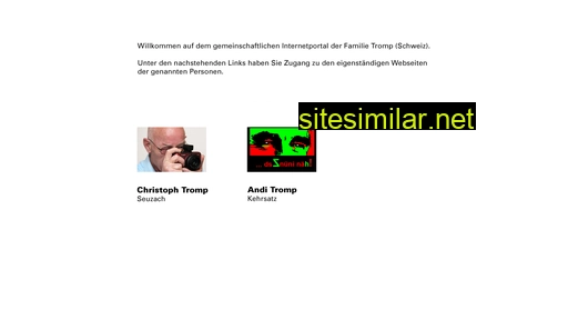 tromp.ch alternative sites