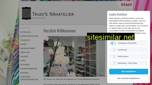 trudis-naehatelier.ch alternative sites