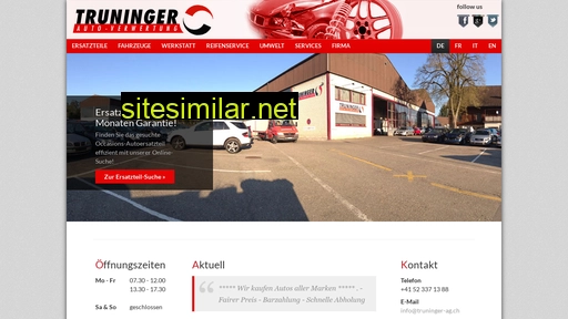 truninger-ag.ch alternative sites