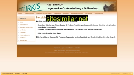 tuerkis-reitershop.ch alternative sites