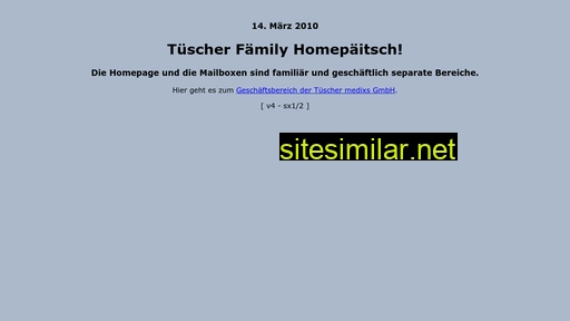 tuescher.ch alternative sites