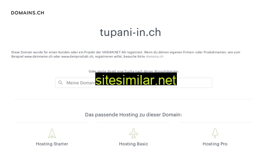tupani-in.ch alternative sites
