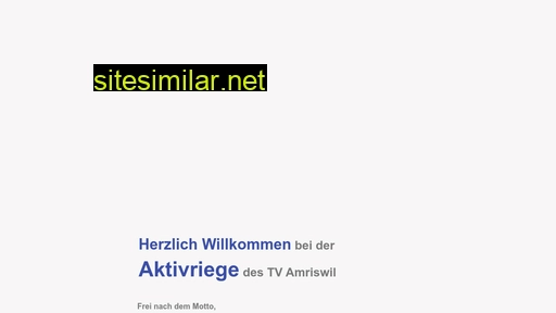 tvamriswil.ch alternative sites