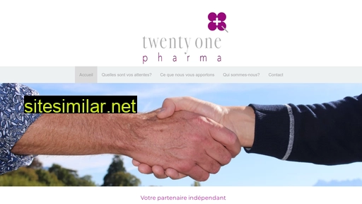 twentyonepharma.ch alternative sites