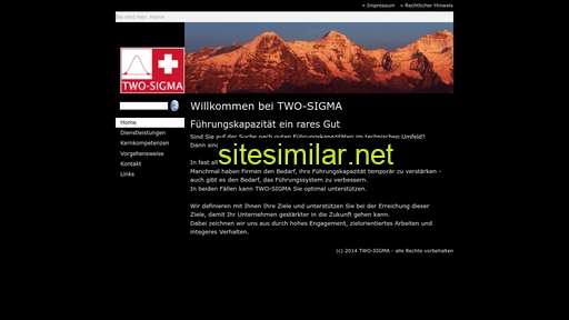 two-sigma.ch alternative sites