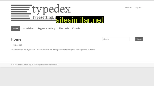 typedex.ch alternative sites