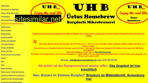 Uelus-homebrew similar sites
