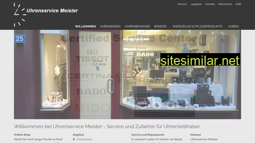 uhrenservice-meister.ch alternative sites