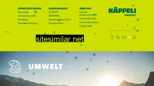 umwelt.kaeppeli.ch alternative sites