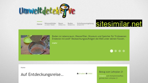 umweltdetektive.ch alternative sites