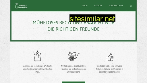 umweltfreunde.ch alternative sites