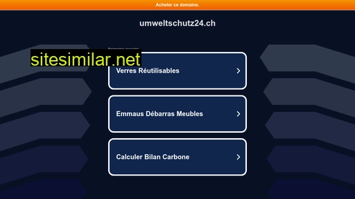 umweltschutz24.ch alternative sites