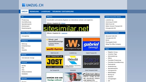 umzug.ch alternative sites