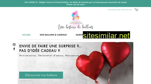 unehistoiredeballons.ch alternative sites