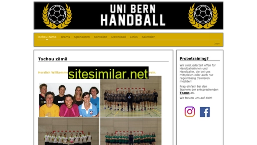 unibern-handball.ch alternative sites