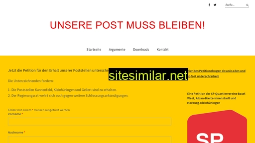 unsere-post.ch alternative sites