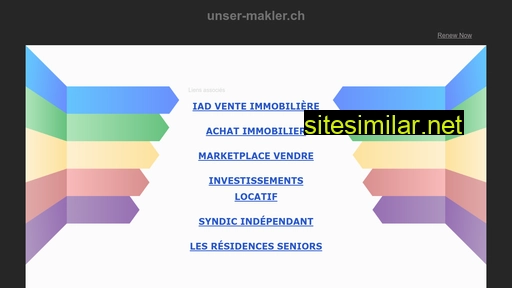 unser-makler.ch alternative sites