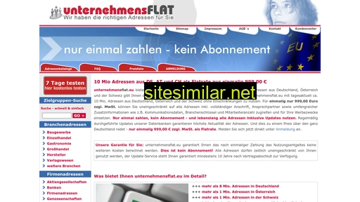 unternehmensflat.ch alternative sites