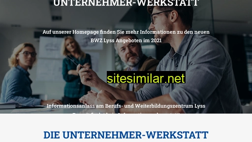 unternehmerwerkstatt.ch alternative sites