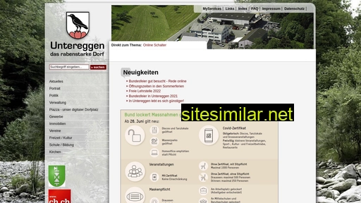 untereggen.ch alternative sites