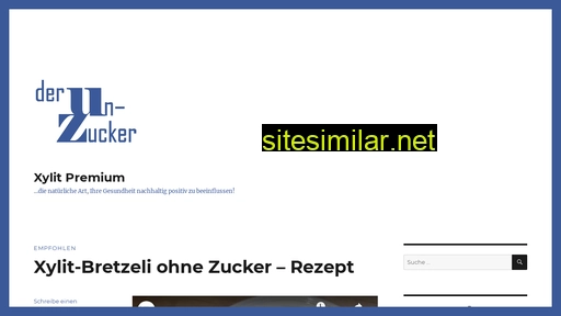 unzucker-xylit.ch alternative sites