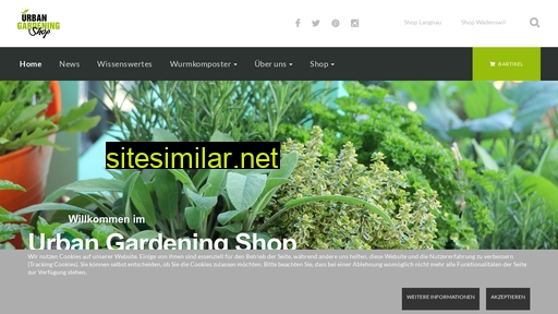 Urban-gardening-shop similar sites