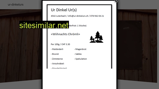 ur-dinkelurs.ch alternative sites