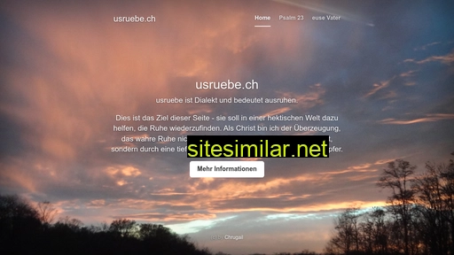 usruebe.ch alternative sites