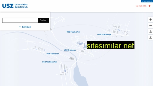 usz-map.ch alternative sites