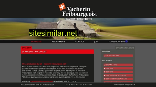 vacherin-fribourgeois.ch alternative sites