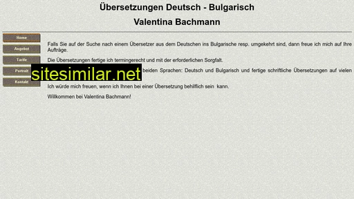 valentina-bachmann.ch alternative sites