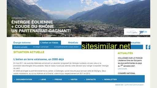 val-eole.ch alternative sites