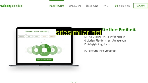 valuepension.ch alternative sites