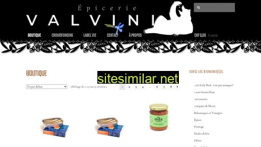 valvini.ch alternative sites