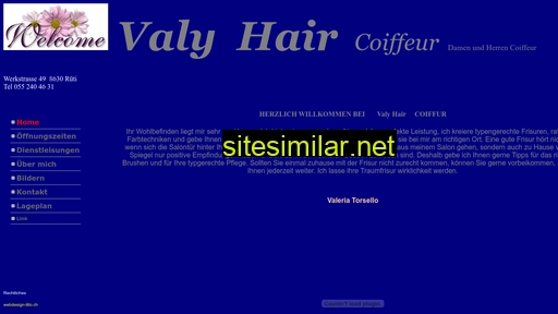 valyhaircoiffeur.ch alternative sites