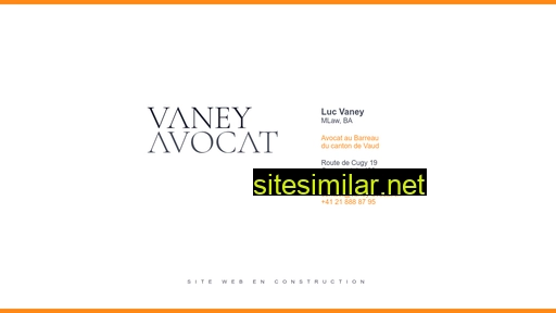 vaney-avocat.ch alternative sites