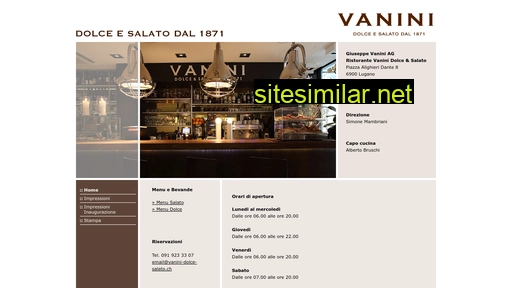 vanini-dolce-salato.ch alternative sites