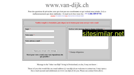 van-dijk.ch alternative sites