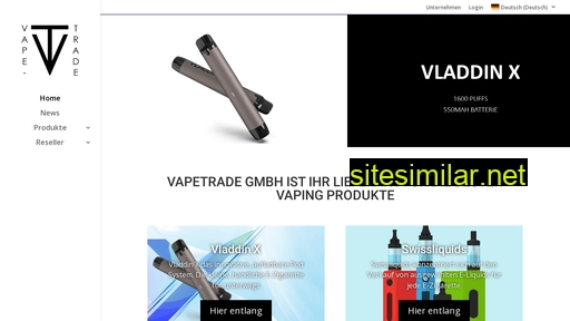 vapetrade.ch alternative sites