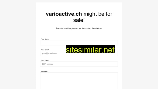 varioactive.ch alternative sites