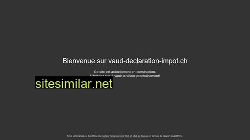 vaud-declaration-impot.ch alternative sites